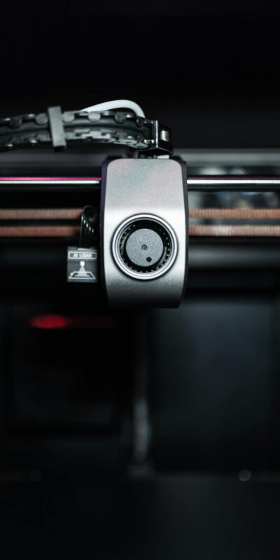 3D Printer in Close Up